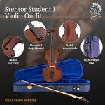 Stentor 1400C2 Student I 3/4 Size Violin Outfit - Gambar 4
