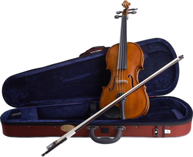 Do not steal this photo. Musikhaus Thomann will get mad. Stentor 1500C Student II 3/4 Size Violin Outfit - Gambar 1