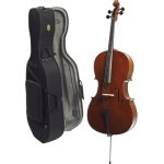 Stentor 1586A Conservatoire Cello Outfit 4/4 Size with Case & Bow - Gambar 2