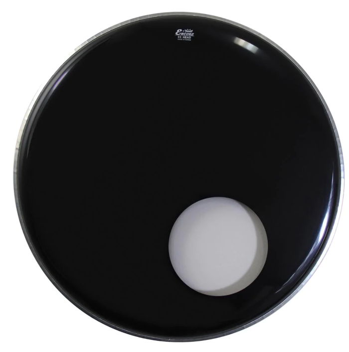 remo-encore-en1022es-ebony-with-sound-hole-bass-drumheads Remo encore en1022es ebony with sound hole bass drumheads