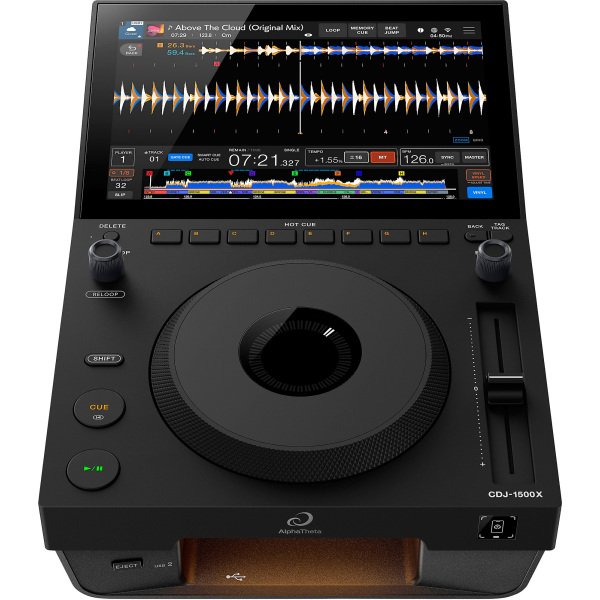 AlphaTheta CDJ 1500X Disk Player