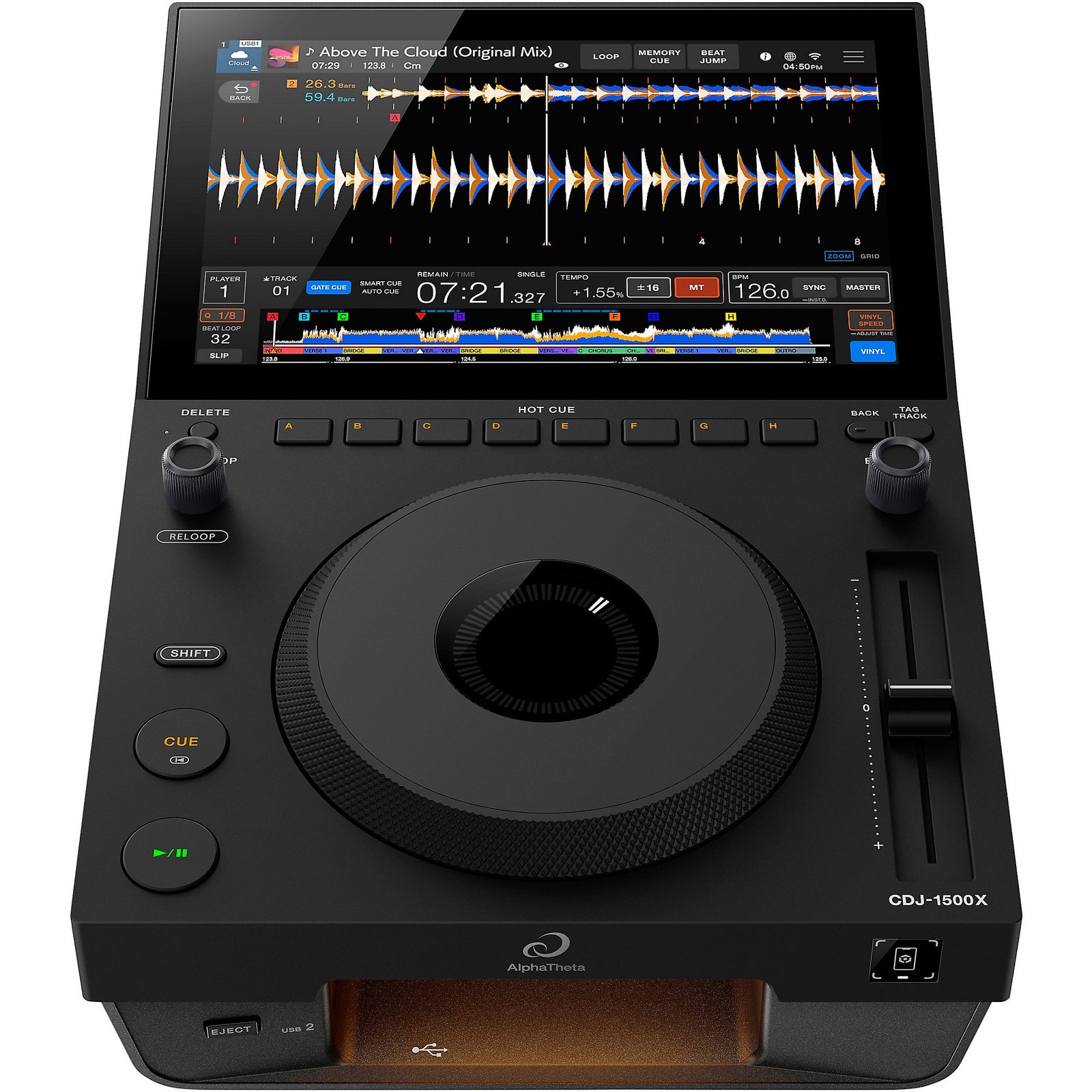 AlphaTheta-CDJ-1500X-Disk-Player AlphaTheta CDJ 1500X Disk Player