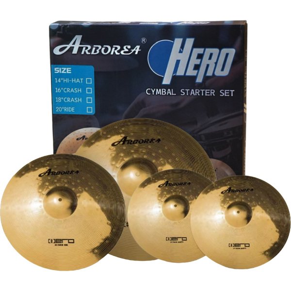 Arborea Cymbal Hero Set