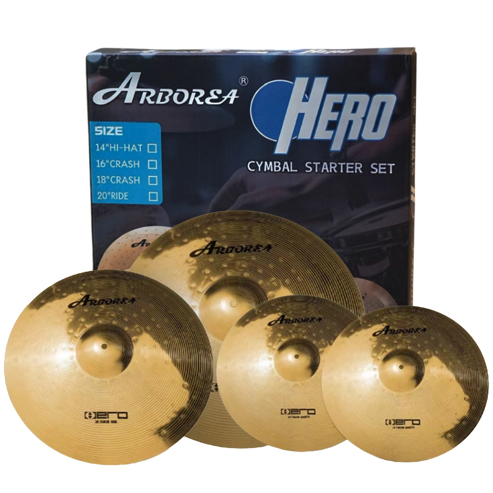 Arborea-Cymbal-Hero-Set Arborea Cymbal Hero Set