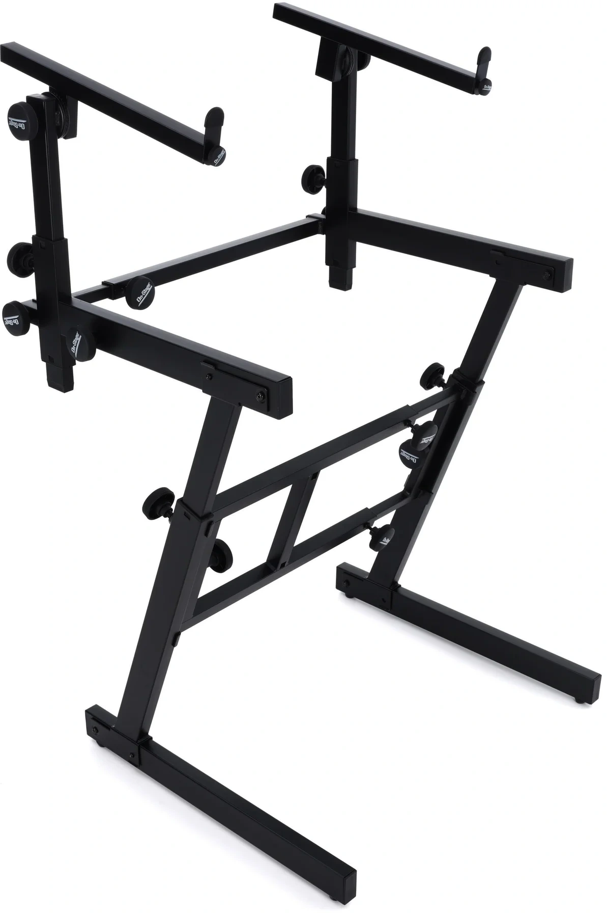ON-STAGE- KS7365EJ-FOLDING-Z-STAND-KEYB-WITH-2ND-TIER ON STAGE KS7365EJ FOLDING Z STAND KEYB WITH 2ND TIER