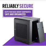 On Stage RKD1200 12U Wall Mount Knock Down Rack Safe