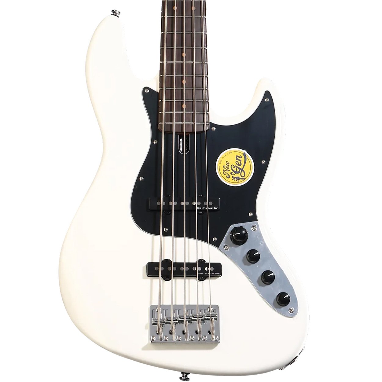 Sire-MMV3NGAW-5String-Bass-Antique-White Sire MMV3NGAW 5String Bass Antique White