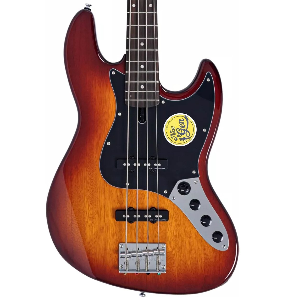 Sire-MMV3NGTS-4String-Bass-Tobacco-Sunburst Sire MMV3NGTS 4String Bass Tobacco Sunburst