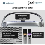 Audiobank sonic stream karaoke player with bluetooth specs