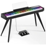 Donner dp s500 upright hammer action digital piano black