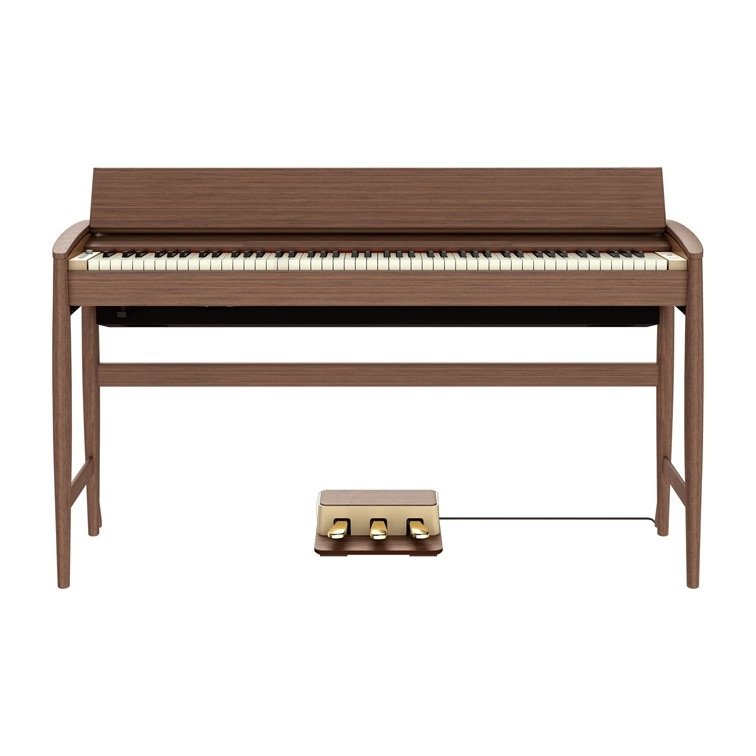 kiyola_kf-20-walnut-front-digital-piano Roland KIYOLA KF-20 Premium Artisan Digital Piano Made in Japan, Walnut - Gambar 1