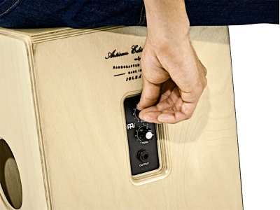 Cajon Meinl Percussion PAESLDOB Artisan Edition Pickup Cajon, Dark Olive Burst - Gambar 4