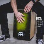 Cajon Meinl Percussion SC100GRB Snarecraft Cajon, Green Burst - Gambar 3