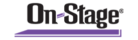 On stage logo