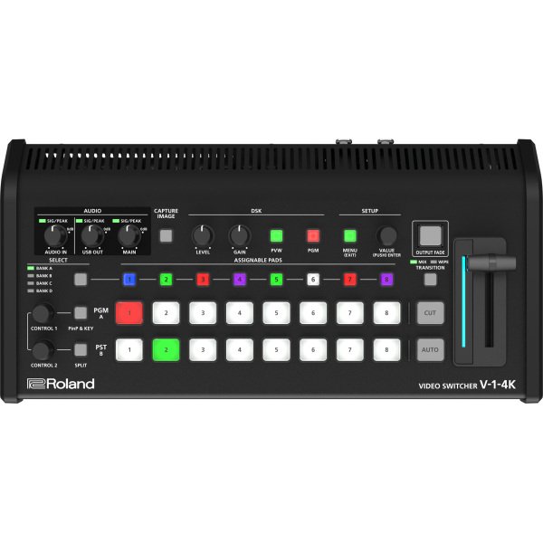 V 1 4k roland video switcher